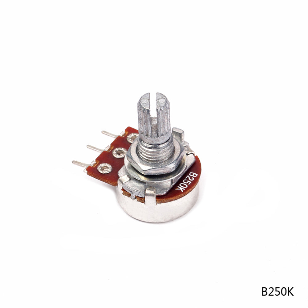 Guitar Potentiometers B250k Split Short Shaft Pots Audio Tone Switch Control