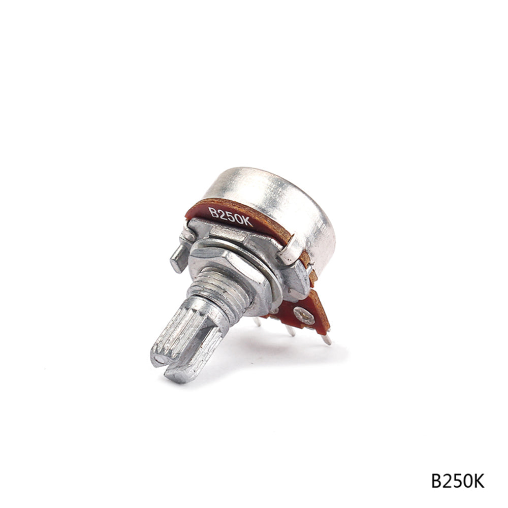 Guitar Potentiometers B250k Split Short Shaft Pots Audio Tone Switch Control