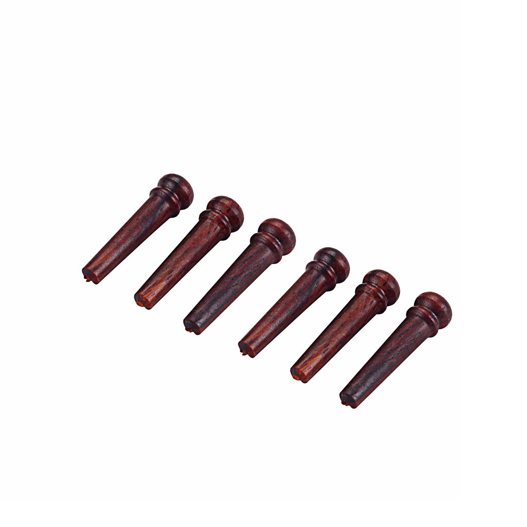 6x red wood Bridge Pin Classical Style Dot Acoustic Guitar