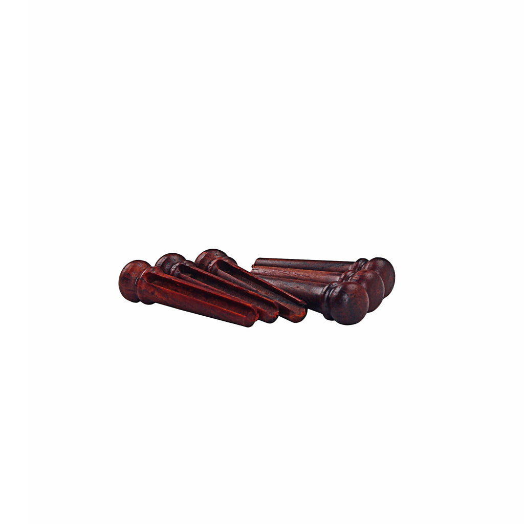 6x red wood Bridge Pin Classical Style Dot Acoustic Guitar