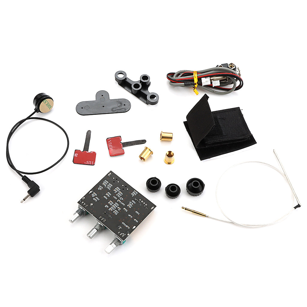 Guitar Pickup Acoustic Guitar Onboard Active Piezo Pick Up EQ Equalizer Dual Source Preamp System