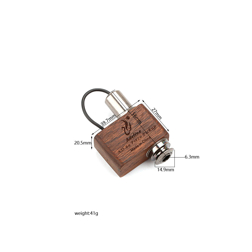 AD-89 Piezo Acoustic Guitar Pickup for Acoustic Classical Guitar Ukulele Violin Cello Mandolin Banjo