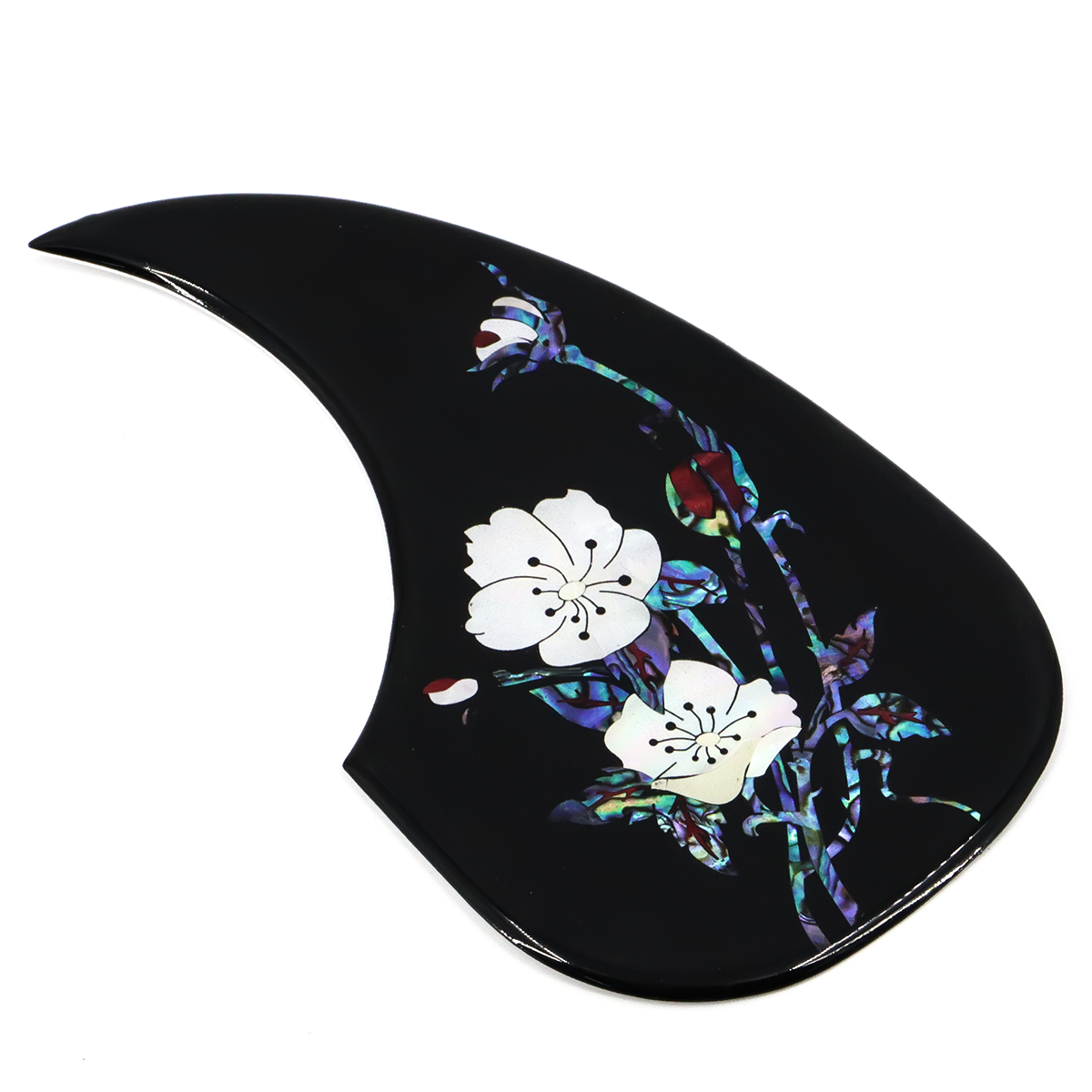 Acoustic Guitar Pickguard inlaid with shell Pattern Decorated Self-adhesive Pick Guard for Acoustic Guitar