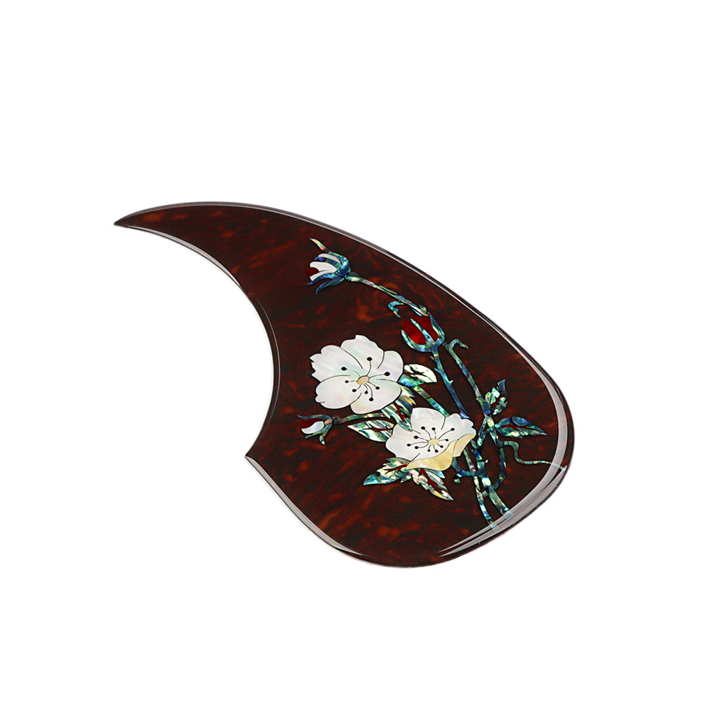 Acoustic Guitar Pickguard Pattern Decorated Self-Adhesive Pick Guard Sticker for Acoustic Guitar Accessories