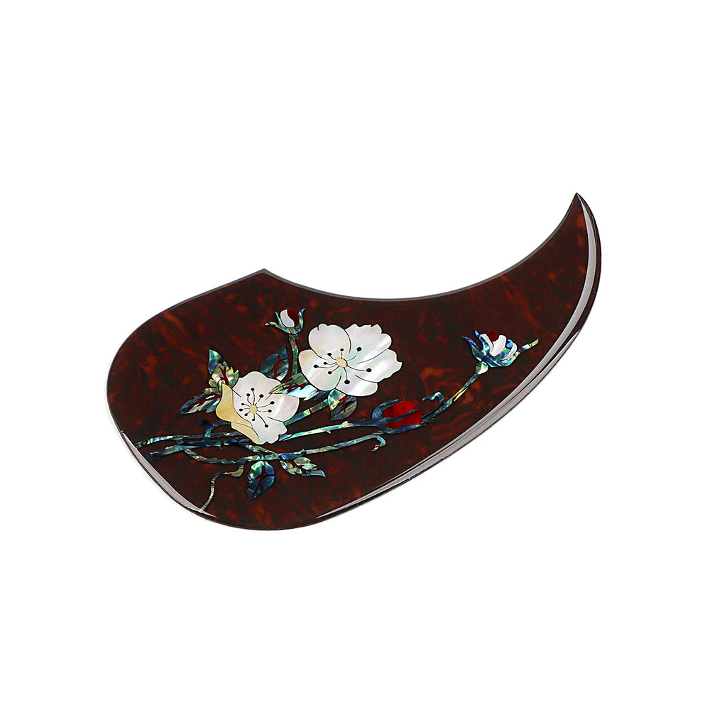 Acoustic Guitar Pickguard Pattern Decorated Self-Adhesive Pick Guard Sticker for Acoustic Guitar Accessories