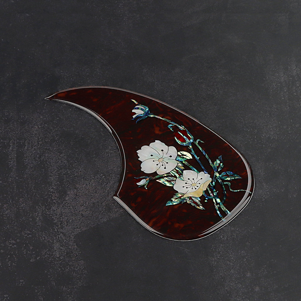 Acoustic Guitar Pickguard Pattern Decorated Self-Adhesive Pick Guard Sticker for Acoustic Guitar Accessories