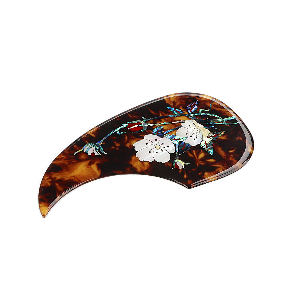 Acoustic Guitar Pickguard Pattern Decorated Self-Adhesive Pick Guard Sticker for Acoustic Guitar Accessories
