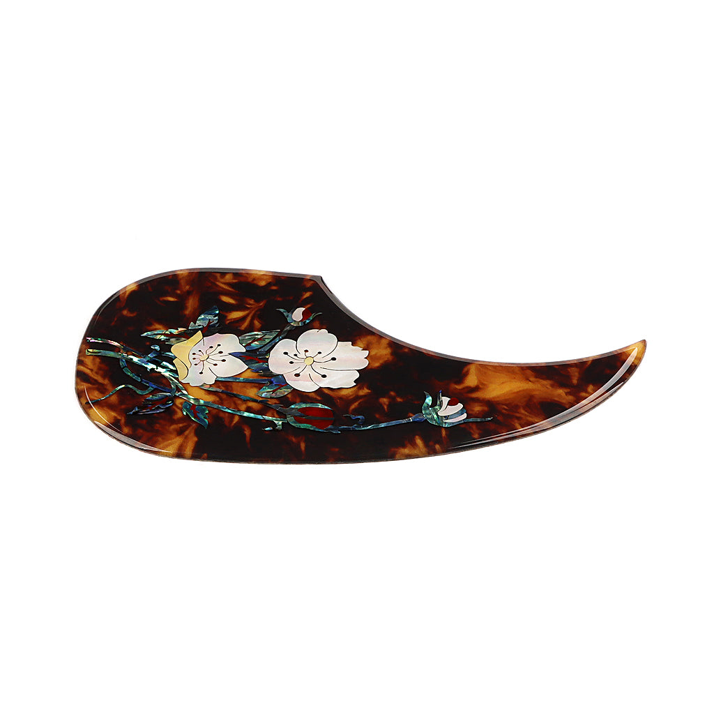 Acoustic Guitar Pickguard Pattern Decorated Self-Adhesive Pick Guard Sticker for Acoustic Guitar Accessories