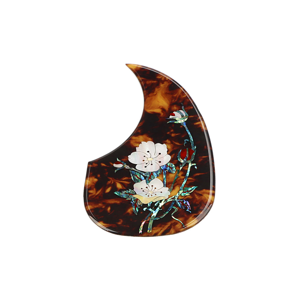 Acoustic Guitar Pickguard Pattern Decorated Self-Adhesive Pick Guard Sticker for Acoustic Guitar Accessories