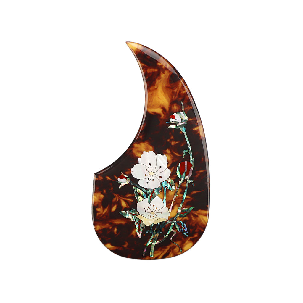 Acoustic Guitar Pickguard Pattern Decorated Self-Adhesive Pick Guard Sticker for Acoustic Guitar Accessories