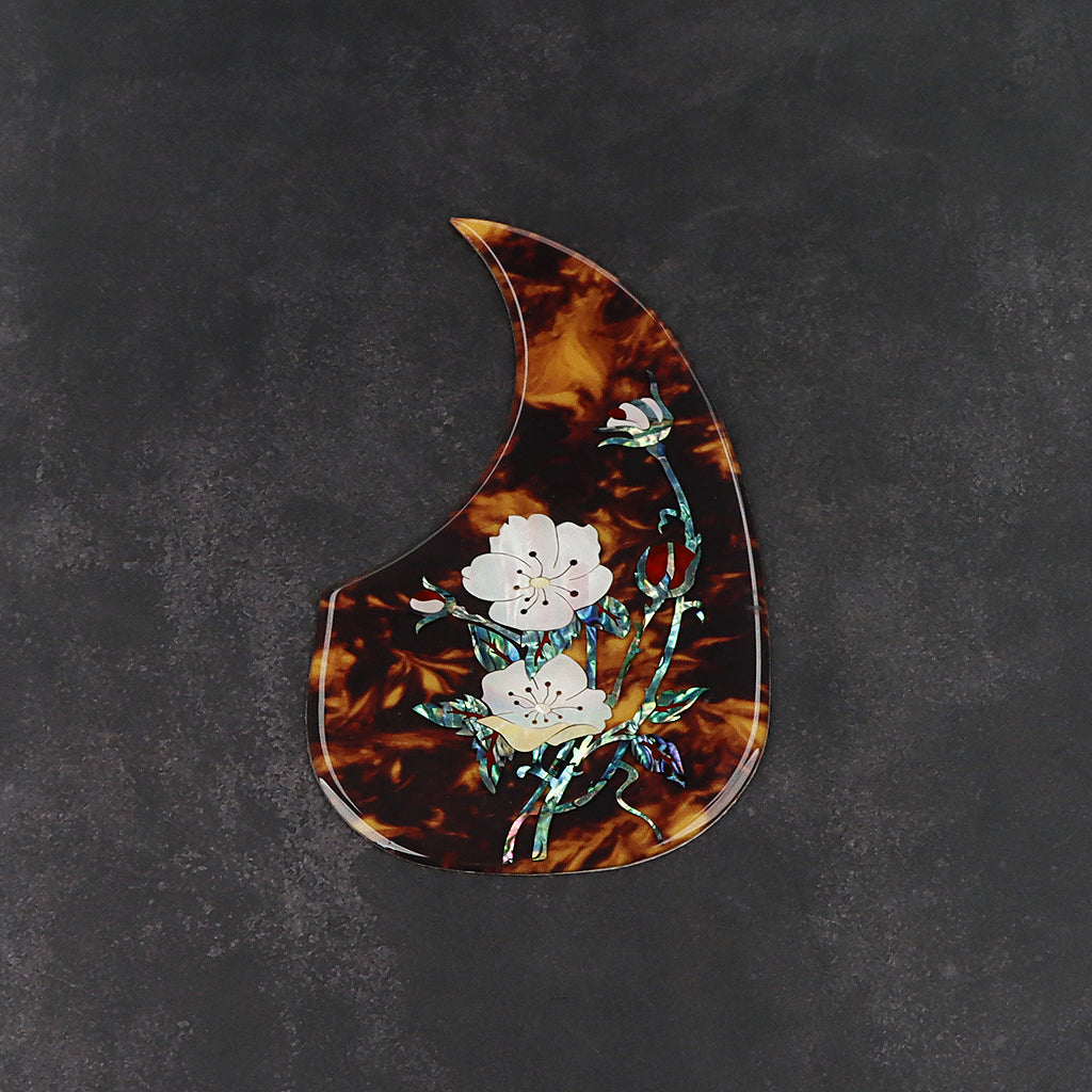 Acoustic Guitar Pickguard Pattern Decorated Self-Adhesive Pick Guard Sticker for Acoustic Guitar Accessories