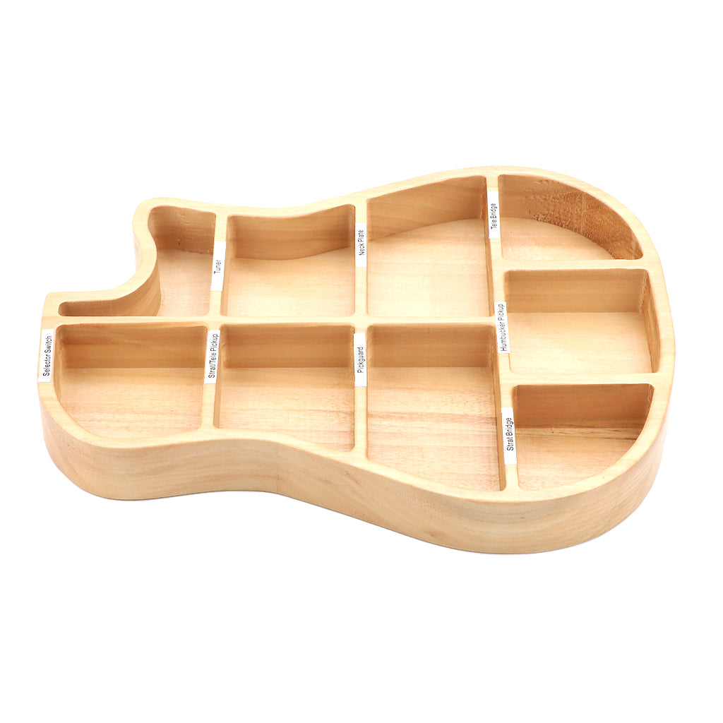 Custom Wooden Guitar part Plectrum Storage Box Personalized for Guitar Accessory