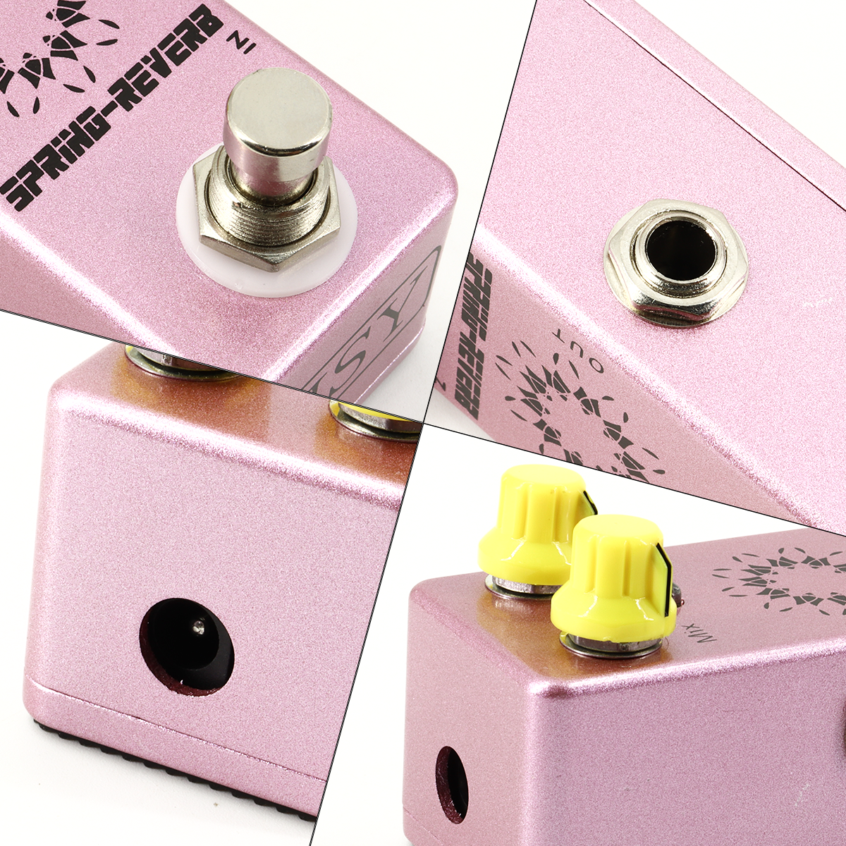 Electric Guitar Effects Pedal Spring Reverb Effects Pedal for Guitar Accessories