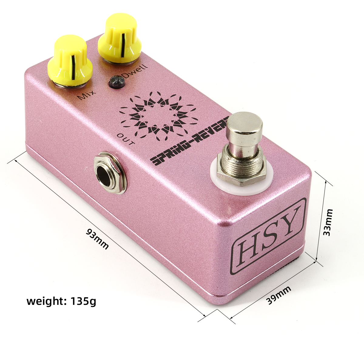 Electric Guitar Effects Pedal Spring Reverb Effects Pedal for Guitar Accessories