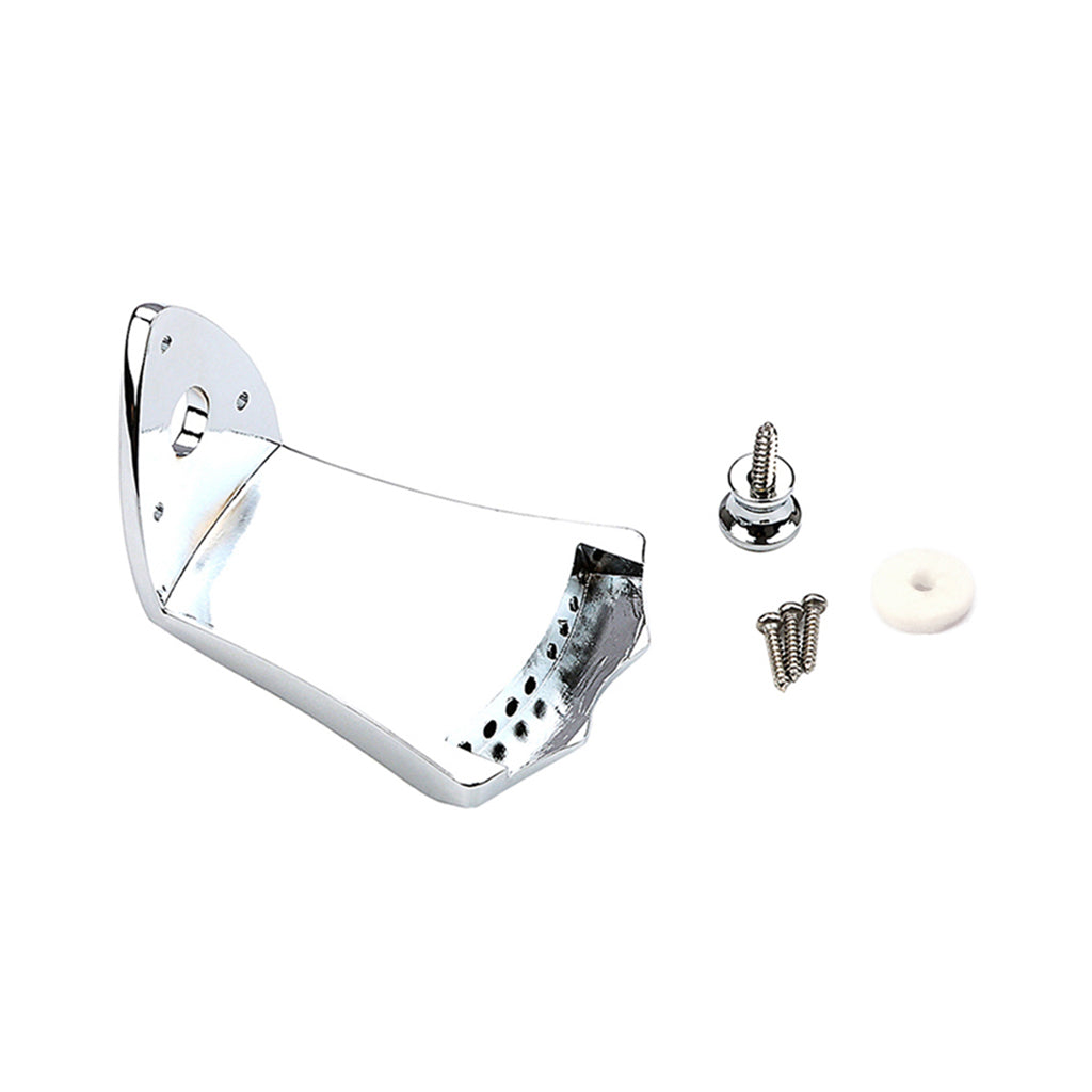 1 Set Metal Mandolin Tailpiece Parts 8 String Mandolin Part Accessories Guitar Tailpiece