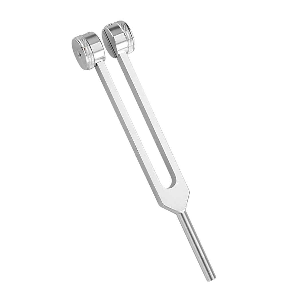 128 Hz Tuning Fork Set Weighted Bio-Acoustic Tuning Fork for Healing Chakra, Sound Therapy, Reliever Stress Tool Set