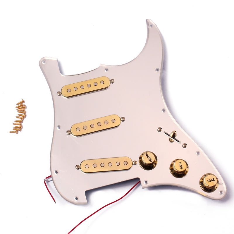 Generic Loaded SSS Pickguard 1ply 1V2T Acrylic mirror color