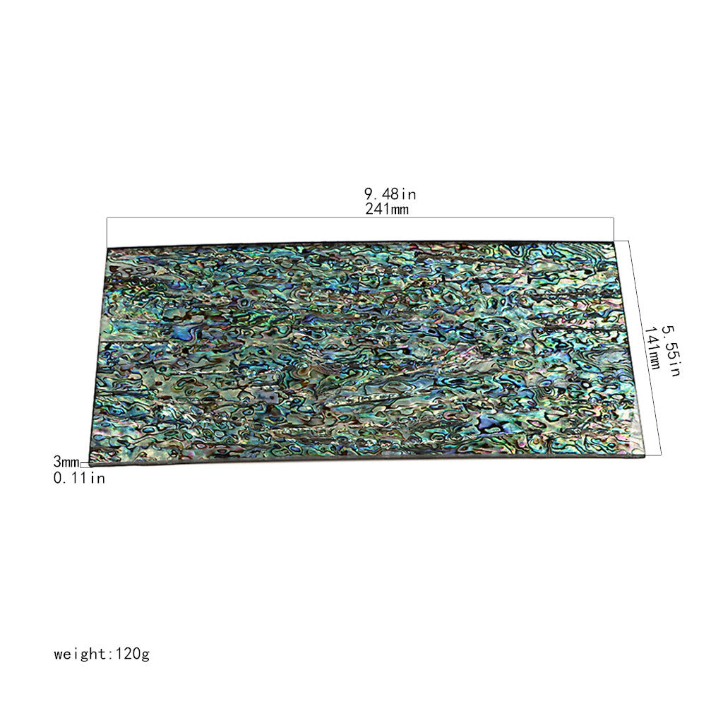 Guitar Pickguard Headstock Material Veneer Pearl Blank Sheet Blanks Plate Inlay Scratch Overlay Head Diy Fretboard Markers Bass