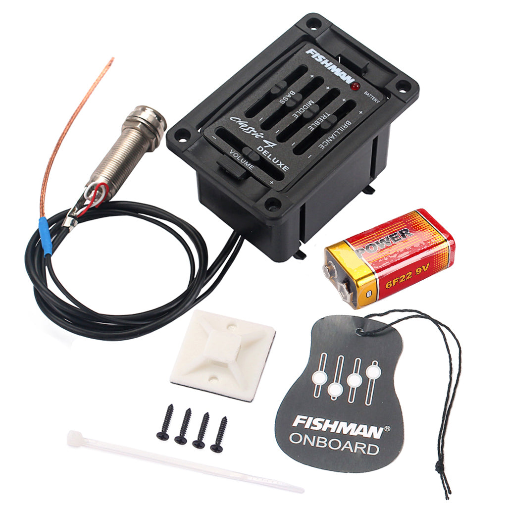 Guitar Pickups Classic 4 Deluxe Acoustic Guitar Preamp Pickups In Stock(Without battery)
