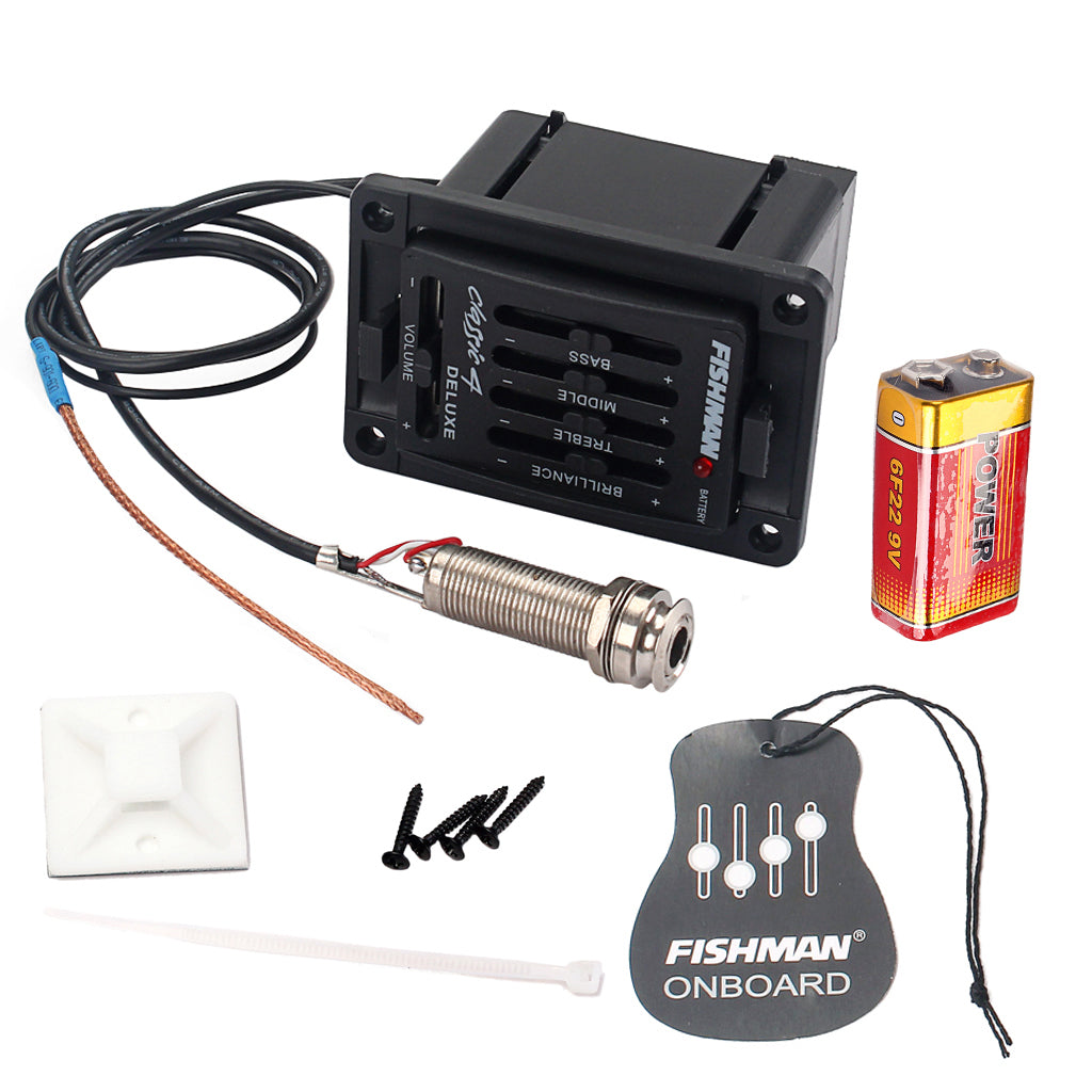 Guitar Pickups Classic 4 Deluxe Acoustic Guitar Preamp Pickups In Stock(Without battery)