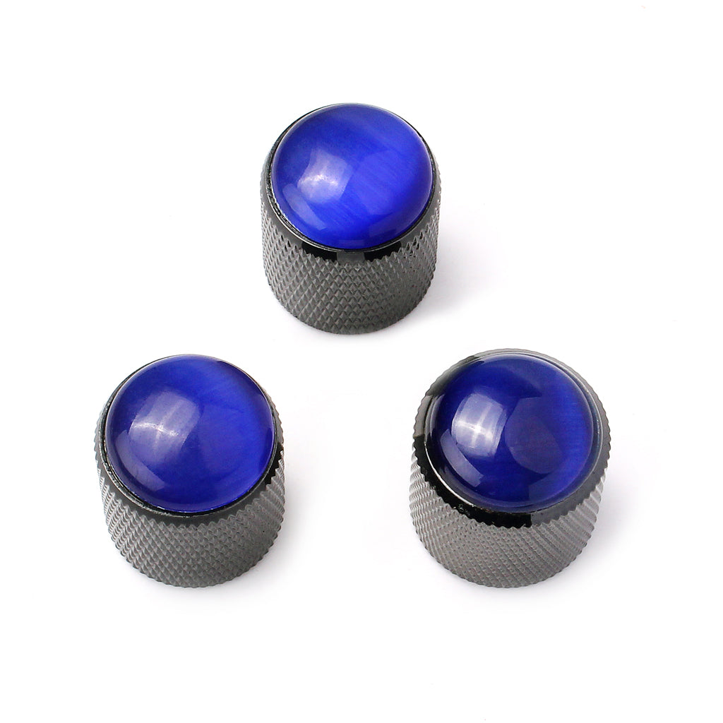 Steel materials Dome Electric Guitar Tone Volume Control Knobs