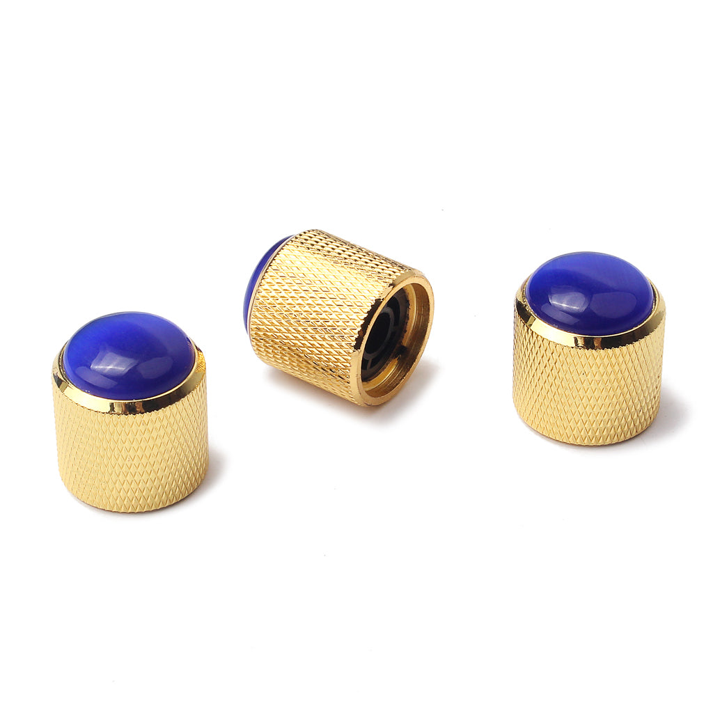 Steel materials Dome Electric Guitar Tone Volume Control Knobs