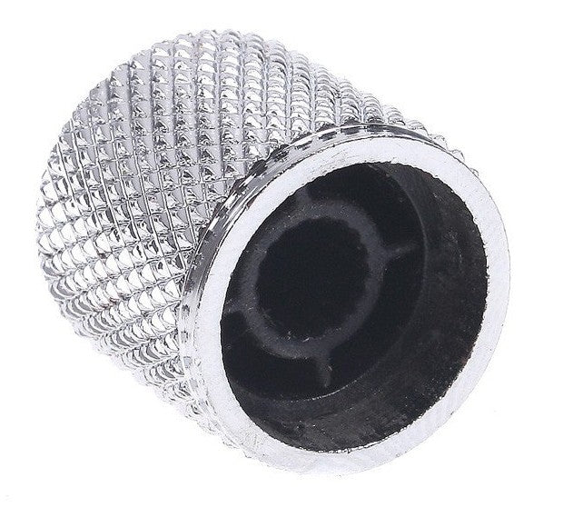Dome Knob for Electric Guitar Bass Parts Made of Metal Color chome/Black /Gold