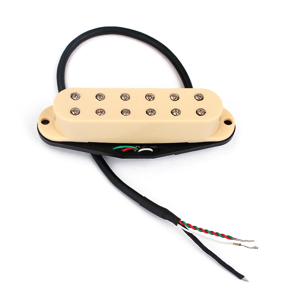Milk Strat-Sized neck middle bridge Humbucker Guitar Pickup