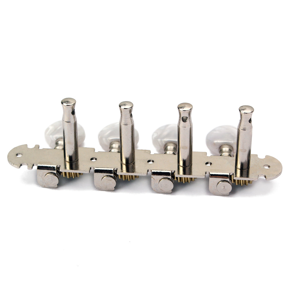 Mandolin Guitar Machine Heads 4L+4R Mica Color Round Button Tuner