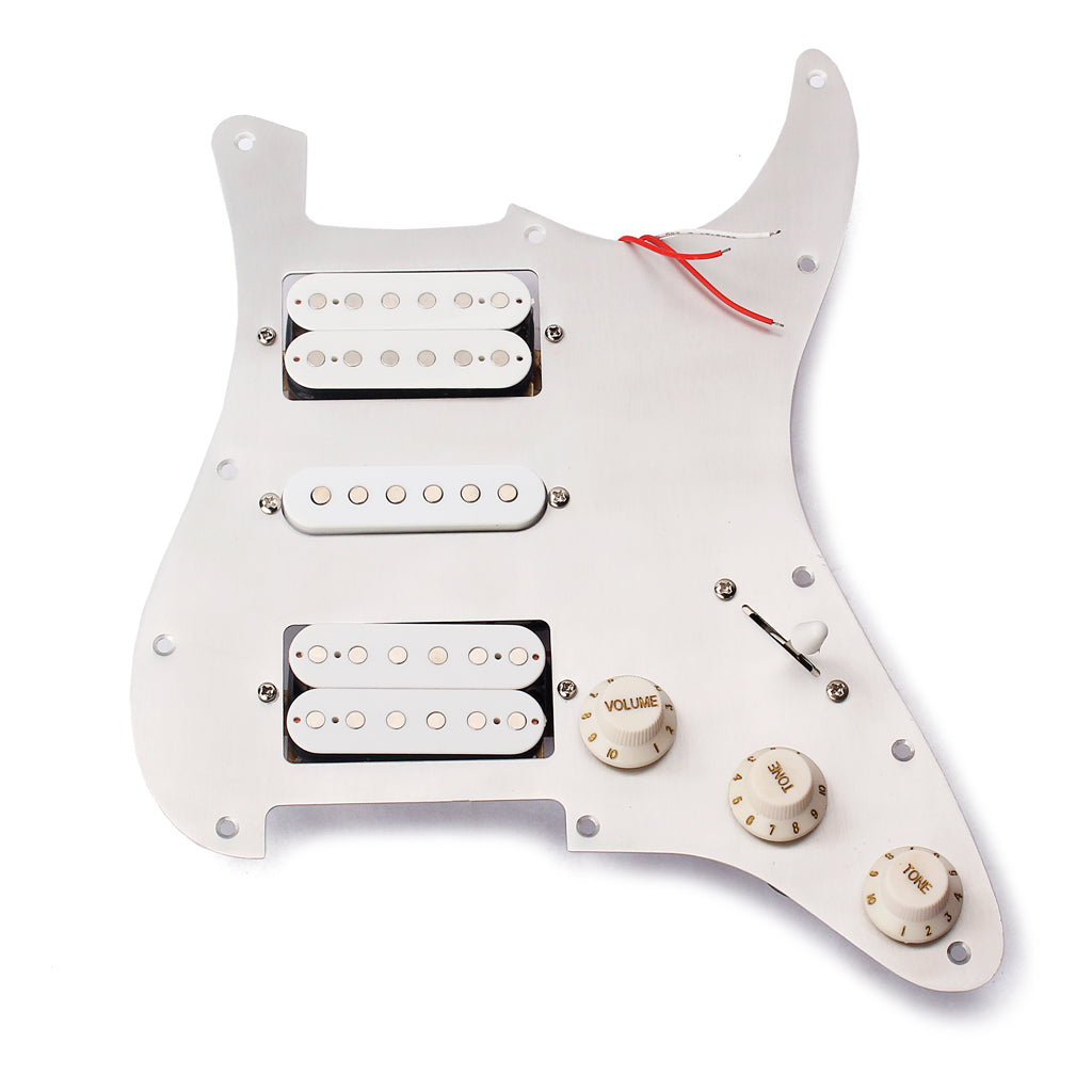 Prewired-Loaded Pickguard Humbuckers set for HSH Guitar