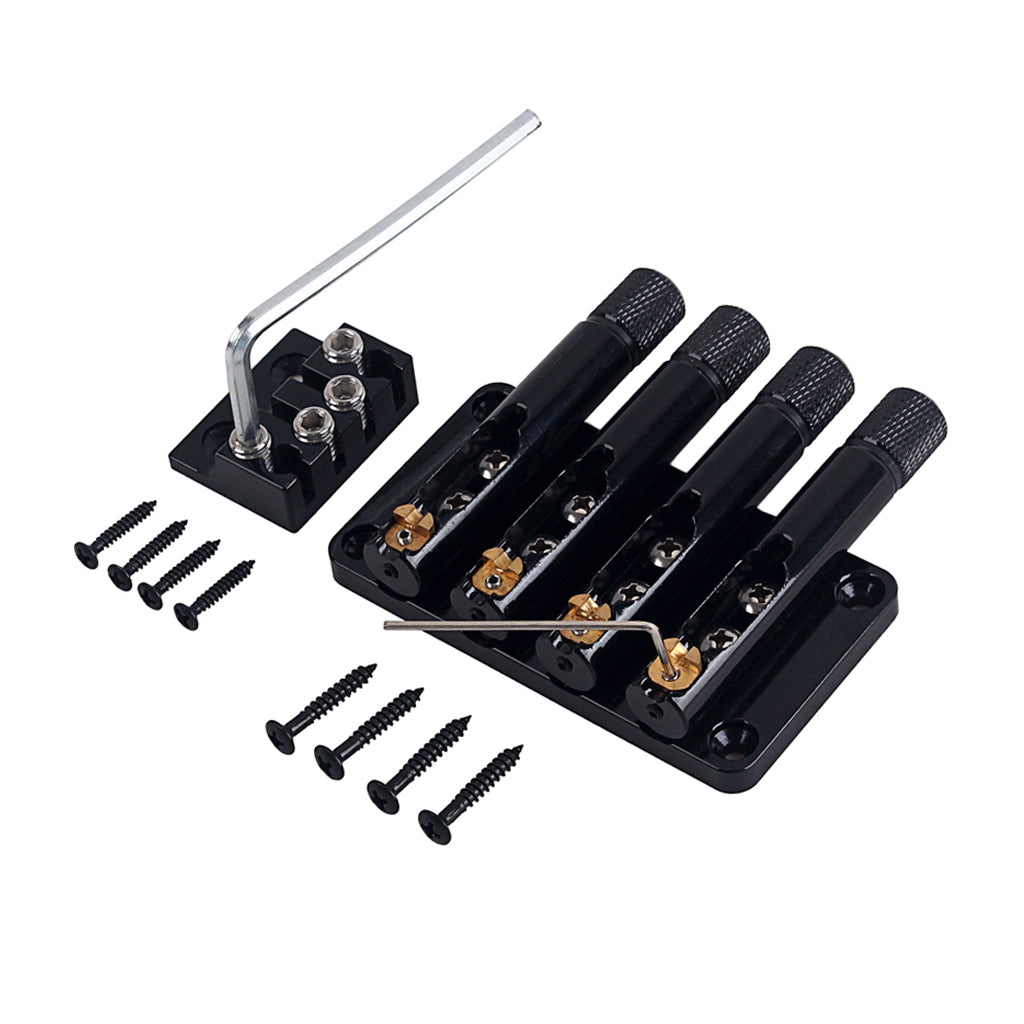 ベース FreedomCustomGuitar BraceTonBassBridge four strings headless bass bridge for bass guitar – Ogdni