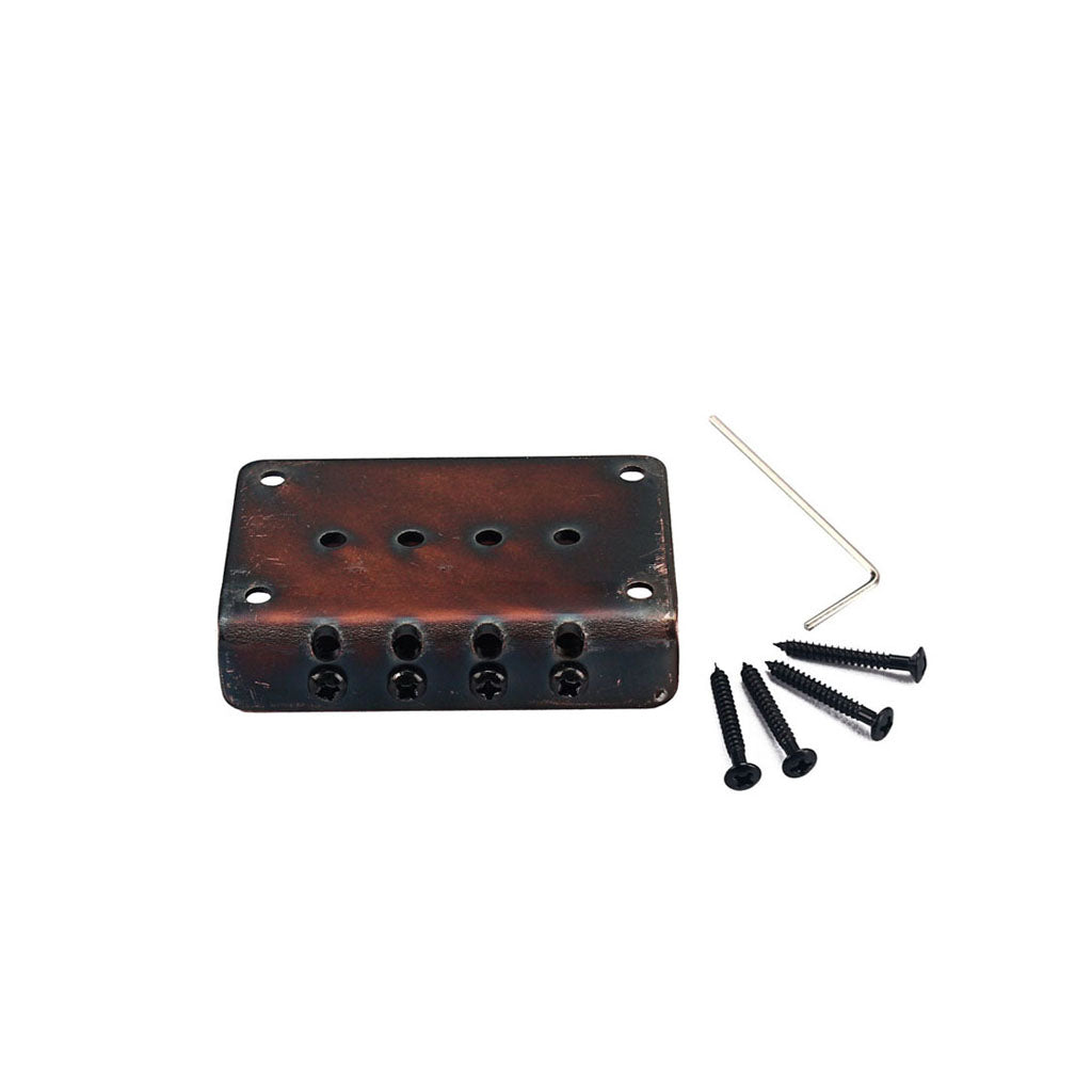 4 String Vintage ukulele bridge for cigar box Guitar Ukulele red cooper Guitar Parts and Accessories