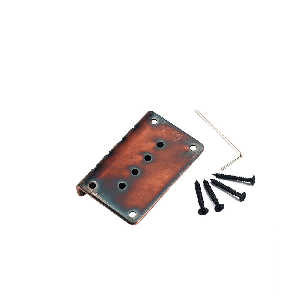 4 String Vintage ukulele bridge for cigar box Guitar Ukulele red cooper Guitar Parts and Accessories