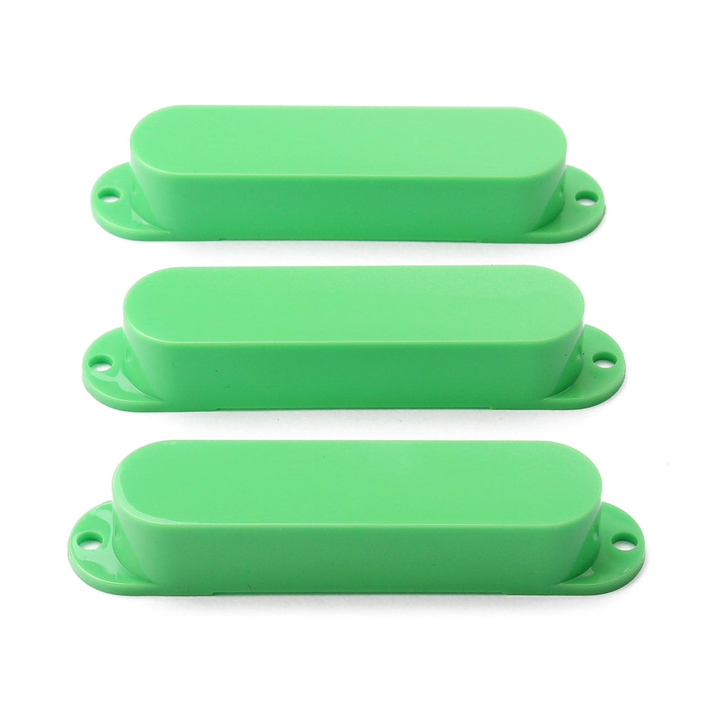 1 Set of 3pcs Matte Sealed Closed Single Coil Pickup Covers For Electric Guitar Pickup Lid/Shell/Top