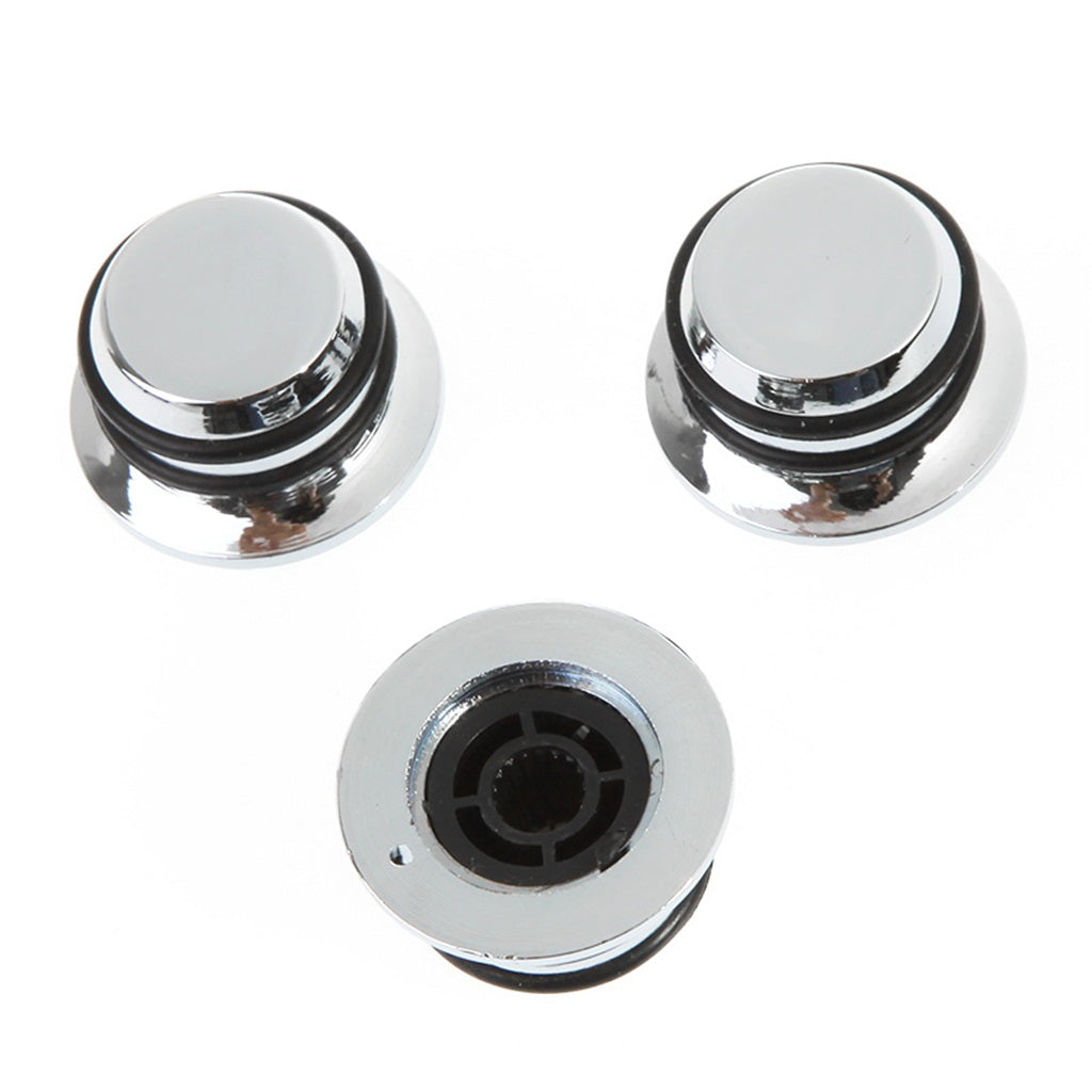 3pcs Metal Hat Tone Volume Knobs Replacement Guitar Parts