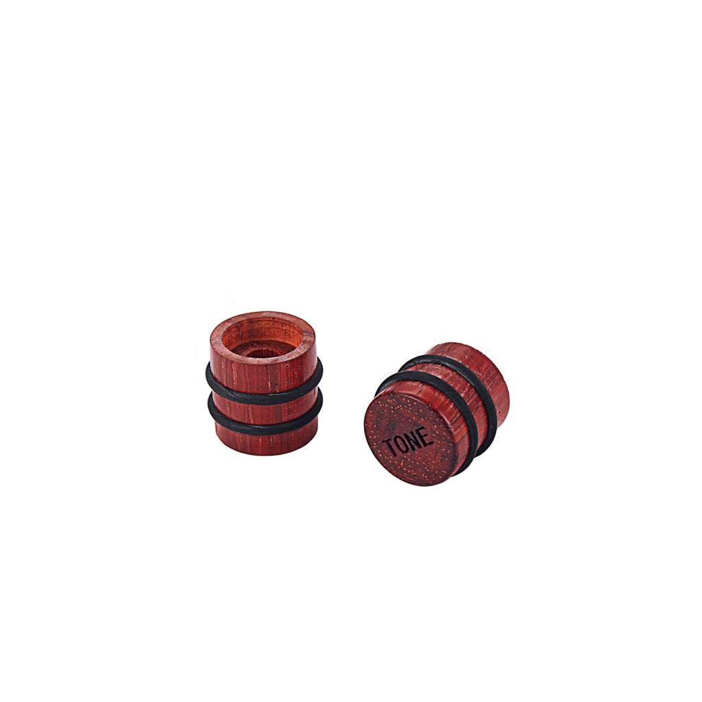 Wood guitar control knob red wood or Beach finish tone or volume