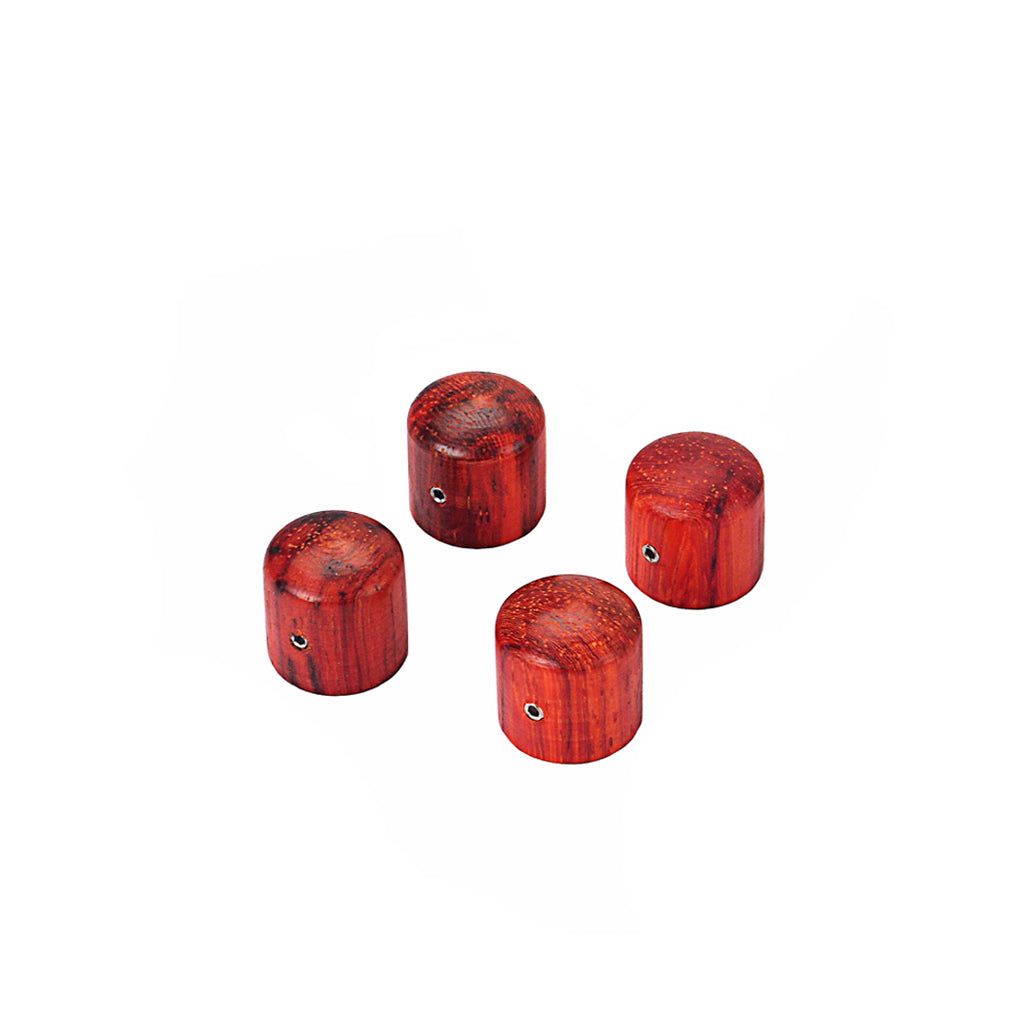 Wood guitar control knob red wood or Beach finish tone or volume