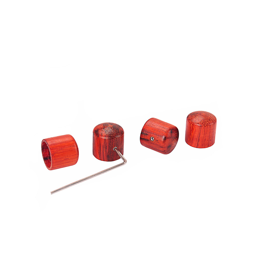 Wood guitar control knob red wood or Beach finish tone or volume