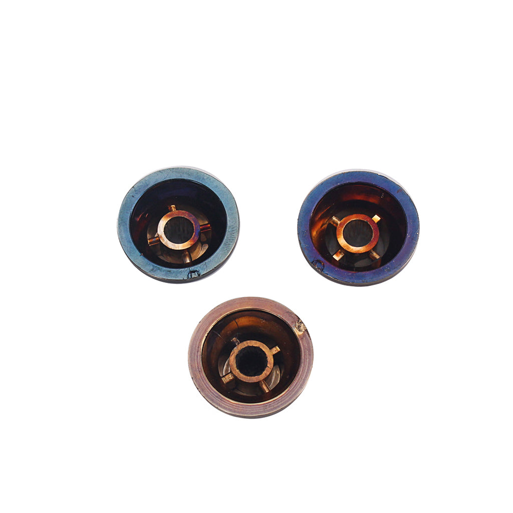 Bronze color Top Hat Bell Knobs Push On Guitar Bass Knob for 5.8mm Pots