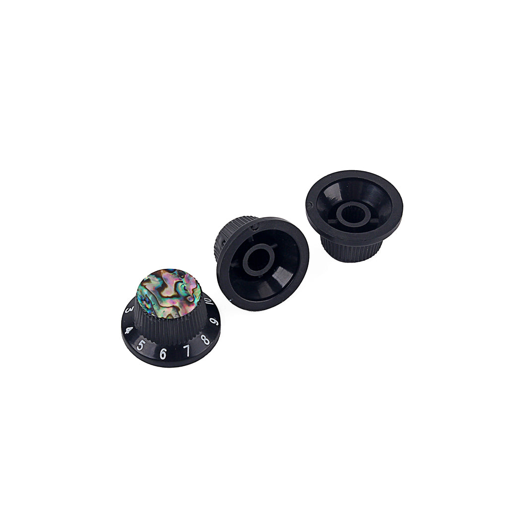 Electric Guitar stratocaster volume and tone knobs