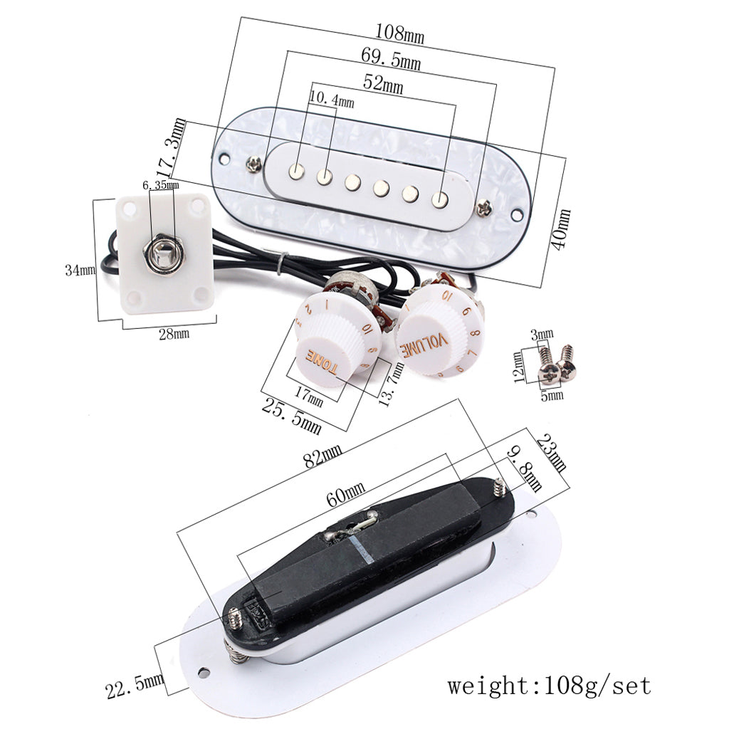 cigar box guitar pickup, megnetic pickup