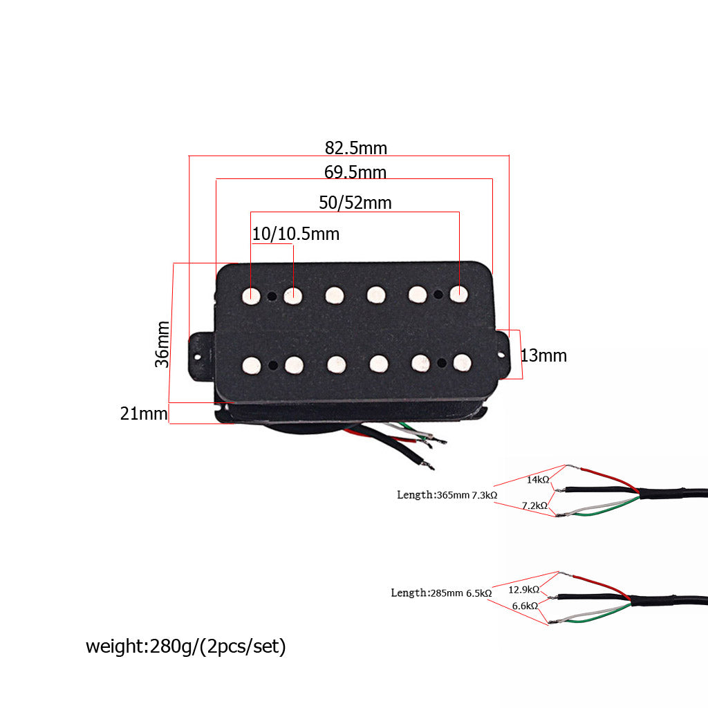 Tom Anderson neck and bridge Humbucker Electric Guitar Replacement Pickup