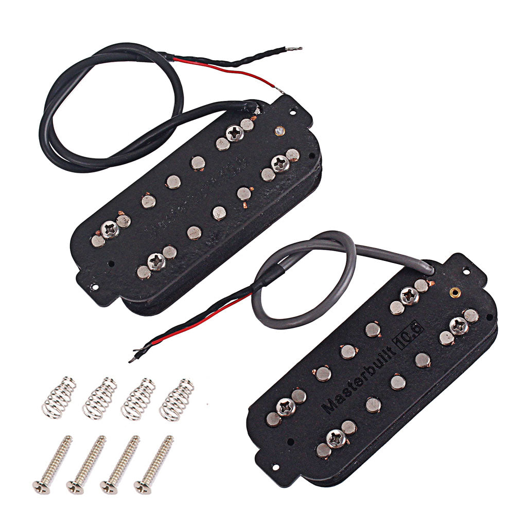 7 strings fiber alnico v neck and Bridge Pickup Humbucker Guitar