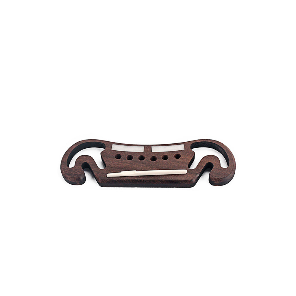 Acoustic guitar Bridge Guitar Bridge solid and saddle unfinished Guitar Bridge