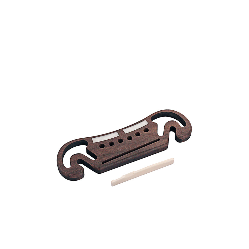 Acoustic guitar Bridge Guitar Bridge solid and saddle unfinished Guitar Bridge