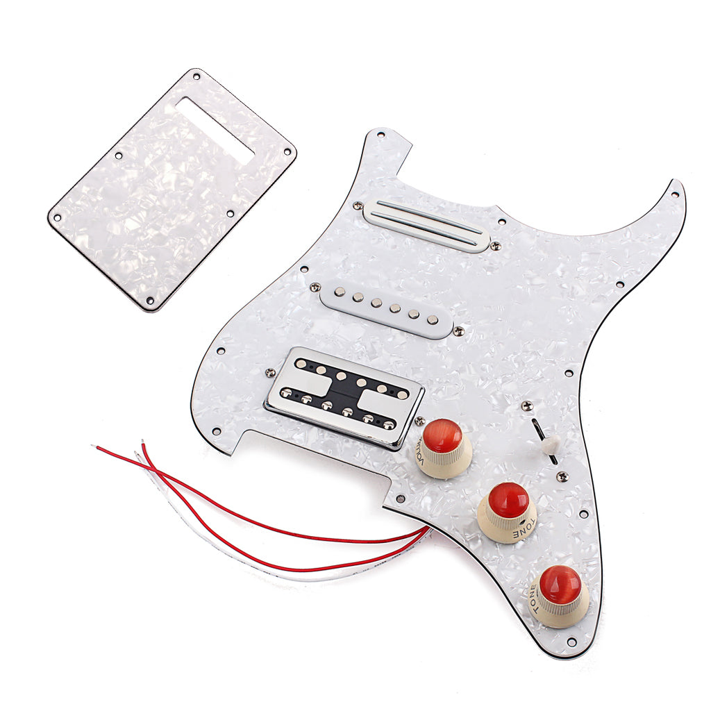 Loaded Prewired Pickguard Guard Plate with SSH Pickup for Electric Guitar