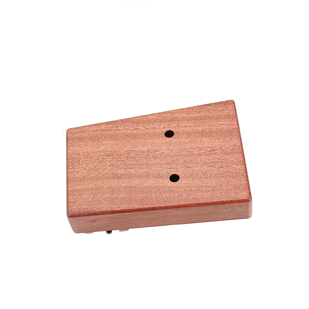 17 Keys Portable Mbira Finger Piano with Study Instruction and Tune Hammer Kalimba Gifts for Kids Adults Beginners Professional (Mahogany) (mahogany)