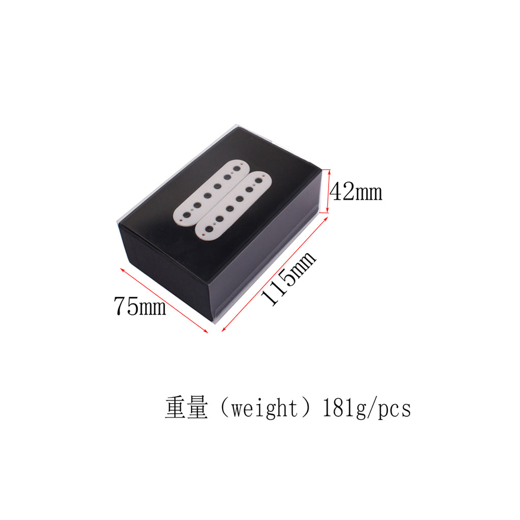 Master built 6 String Humbucker Guitar Alnico v Pickup Set
