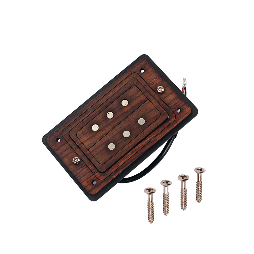 Cigar box guitar 3 string humbucker pickups