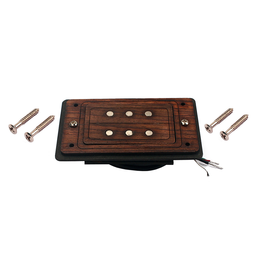 Cigar box guitar 3 string humbucker pickups